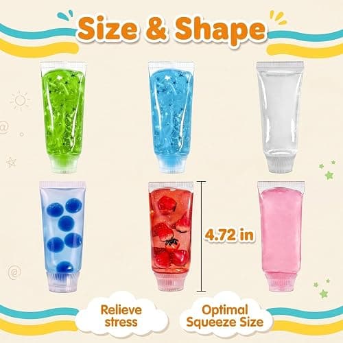 Toothpaste Squishy Toy,Clear Jam Bottle Squishy Toy,Toothpaste Shaped Squishy,Cute Toothpaste Slow Rising Fidget Sensory Toys for Stress Anxiety Relief,Soft Desk Squeeze Toy Birthday Gifts for Adults thumbnail 3