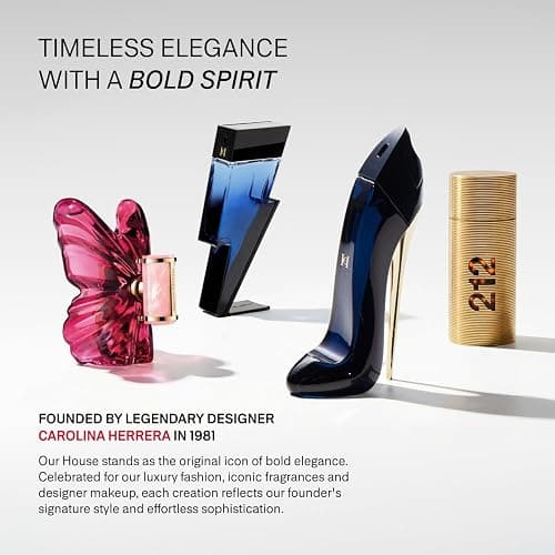 Carolina Herrera Good Girl Blush Eau de Parfum for Women - 2.7 oz | Powdery Ambery Floral Perfume for Women, Peony, Ylang-Ylang, Vanilla & Bergamot - Pink Stiletto Designer Women's Fragrance thumbnail 8