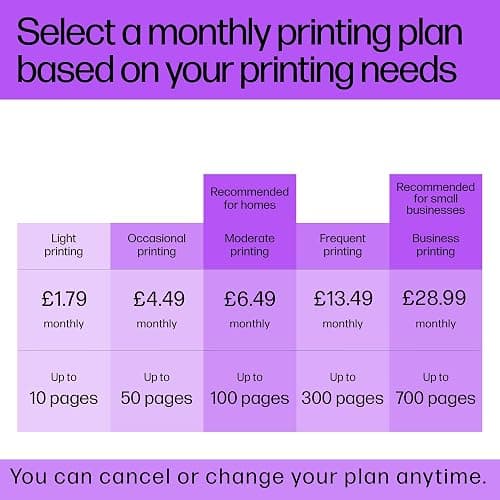 HP DeskJet 2820e All in One Printer | Perfect for Home | Colour | Wireless | Print, Scan & Copy | 3 Months of free Instant Ink | Easy Setup & Reliable Wi-Fi| Cement thumbnail 5