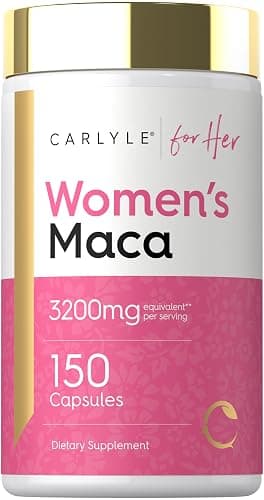 Carlyle Maca Root Capsules for Women | 150 Count | Non-GMO, Gluten Free Supplement | for Her - Image 1