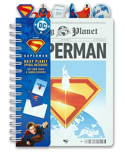 DC: Superman: The Daily Planet Spiral Notebook (DC Super Heroes) - Image 1