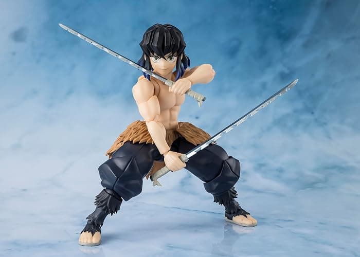TAMASHII NATIONS - Demon Slayer: Kimetsu no Yaiba - Inosuke Hashibira S.H.Figuarts Action Figure thumbnail 3
