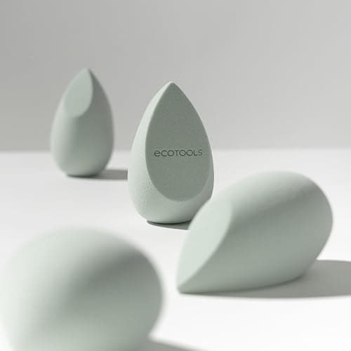 EcoTools Blurring Blender Makeup Sponge, Makeup Blending Sponge For Blurred Skin, For Liquid & Cream Foundation, Cloud Coverage Memory Foam, Eco Friendly, Latex Free, Cruelty-Free & Vegan 1 Count thumbnail 9