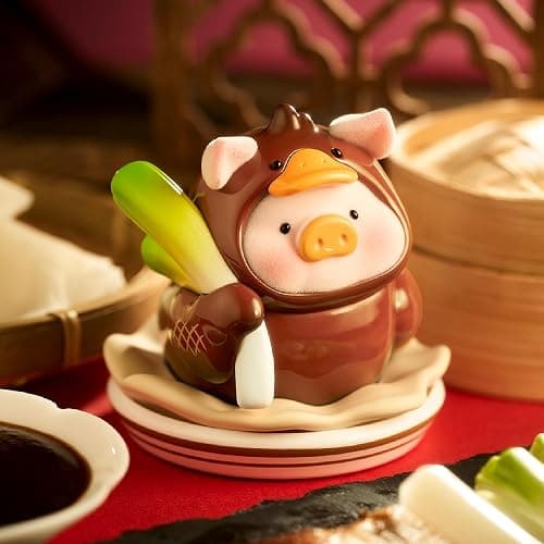 maidimiao Lulu The Pig Piggy Chinese Cuisine Restaurant Series Blind Box Figures Home dector 1PC Figurine Ornament thumbnail 7
