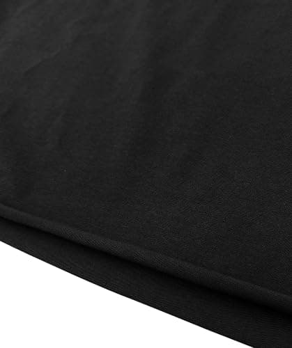 Orchidays Men's Boxy Raw Cut T Shirts Short Sleeve Round Neck Tee Casual Basic Tops thumbnail 5