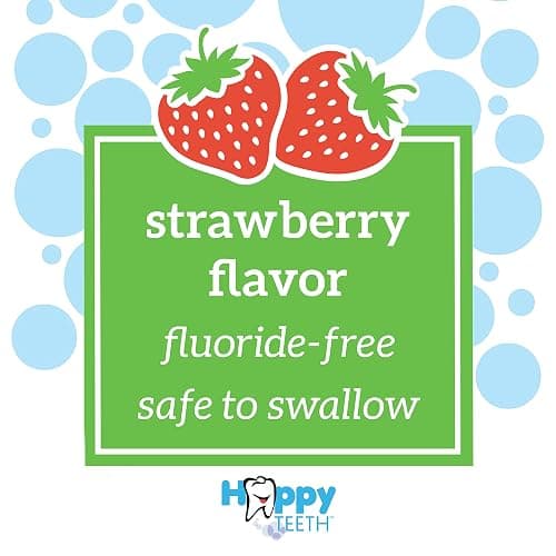 Dr. Brown's Baby Toothpaste, Strawberry Flavor Toddlers and Kids Love, Fluoride Free, Made in The USA, 0-3 Years, 1.4oz, 3 Pack thumbnail 6