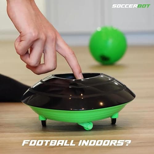 Soccer Bot - Ultimate Indoor Soccer Game with Score Tracker and Speed Modes, Soccer Training Toy thumbnail 2
