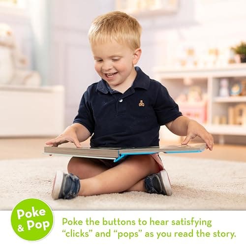 Melissa & Doug Poke-a-Dot! Old MacDonald’s Farm, Interactive Children's Board Book with Buttons to Pop, Educational Sensory Toy for Toddlers & Preschoolers Ages 3+ - FSC Certified thumbnail 2