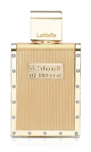 Lattafa The Kingdom Eau De Parfum Spray for Men, 3.4 Ounce - Image 1