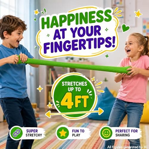 Jumbo Stretchy Cucumber Squishy Toys, Squeeze Sensory Fidget Toys for Stress Relief, Cute Giant Pickle Stress Balls Squishies Toy, Fun Novelty Birthday Party Favor for Kids and Adults thumbnail 5