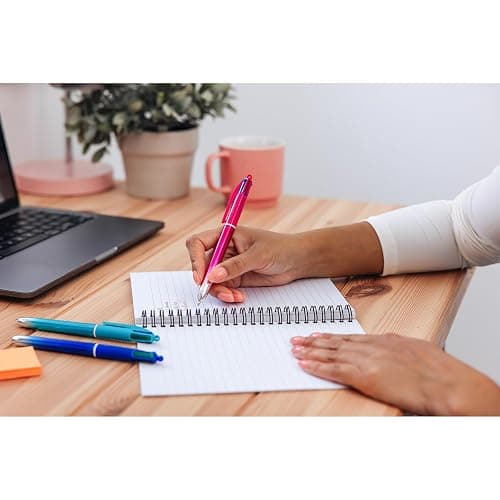 BIC 4 Colours Gradient Smooth Ink Retractable Multicoloured Ball Pen Pack of 5 thumbnail 9