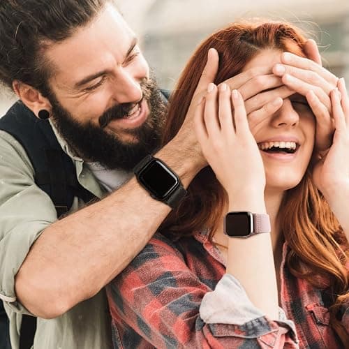 4 Pack Stretchy Solo Loop Compatible with Apple Watch Bands 38mm 40mm 41mm 42mm 44mm 45mm 46mm 49mm Women Men, Sport Nylon Elastic Straps Wristbands for iWatch Series 10 9 8 7 6 5 4 3 11 Ultra/SE 3 2 thumbnail 5