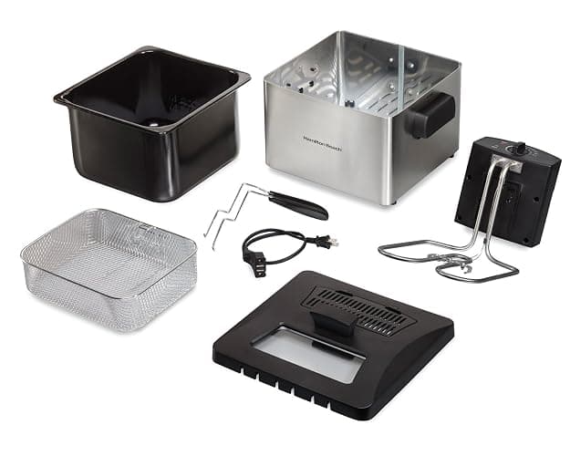 Hamilton Beach® Professional-Style 5 Litre Deep Fryer with Timer, Stainless Steel, 35043C thumbnail 6