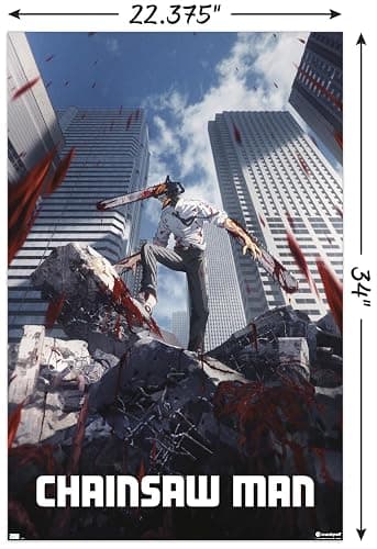 Chainsaw Man - Key Art Wall Poster thumbnail 3