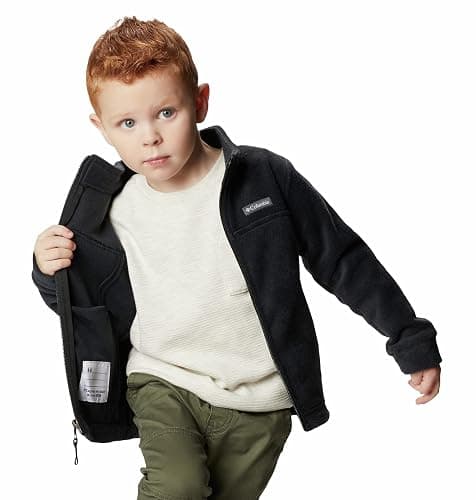Columbia Boys' Steens Mt Ii Fleece - Bright Indigo, Collegiate Navy Medium thumbnail 5