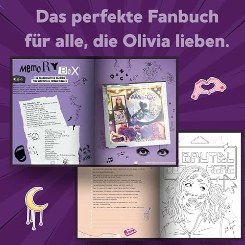 Das Olivia Rodrigo Kreativbuch: Art is a bad idea, right? Mit Kreativideen, Rätseln und Ausmalbildern thumbnail 8
