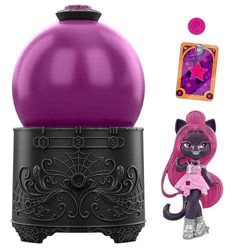 Monster High Potions Crystal Ball Mini Dolls, Surprise 3-inch Character Figures with Water Reveal, Charm and Fortune Card (Characters May Vary), JCX99 thumbnail 6