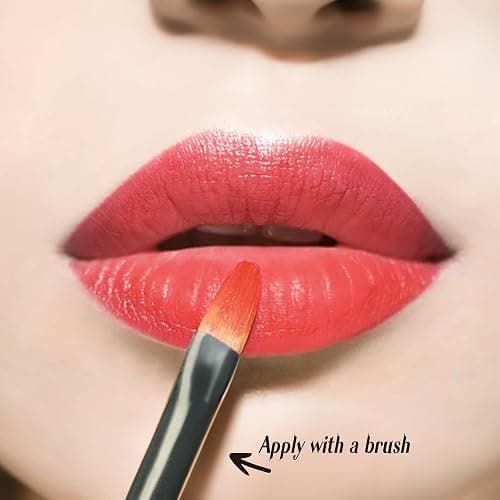 KING OF HANDMADE Moroccan Aker Fassi Deep Red Stain & Gloss – Natural, Long-Lasting Lipstick & Cheek Tint with Plant-Based Poppy & Grenadine Peel for Calming, Antioxidant Care thumbnail 5