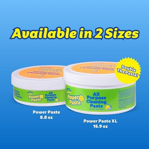 Scrub Daddy Sponges & PowerPaste XL Value Pack - 4 Scrub Mommy Multipurpose Dish Sponges & PowerPaste XL All-Purpose Cleaning Paste - Scratch-Free, Multi-Surface Household Cleaning Supplies Kit (5ct) thumbnail 3