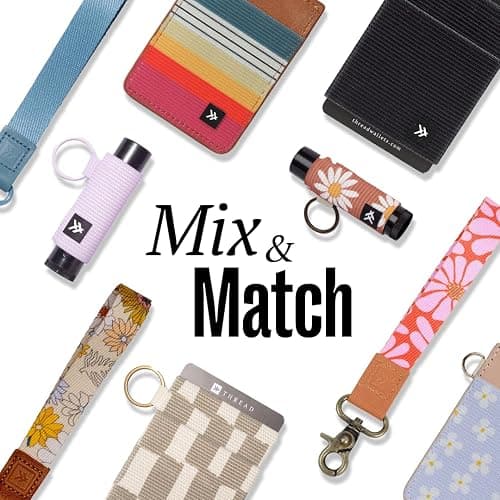Thread Wallets Wrist Lanyard Strap for Men & Women, Wristlet Keychain for Badge, Wallet, and Phone Wrist Strap thumbnail 6