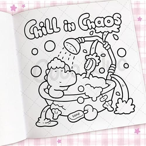 Cozy Vibes: Coloring Book for Adults and Kids (Cozy Spaces Coloring) thumbnail 6