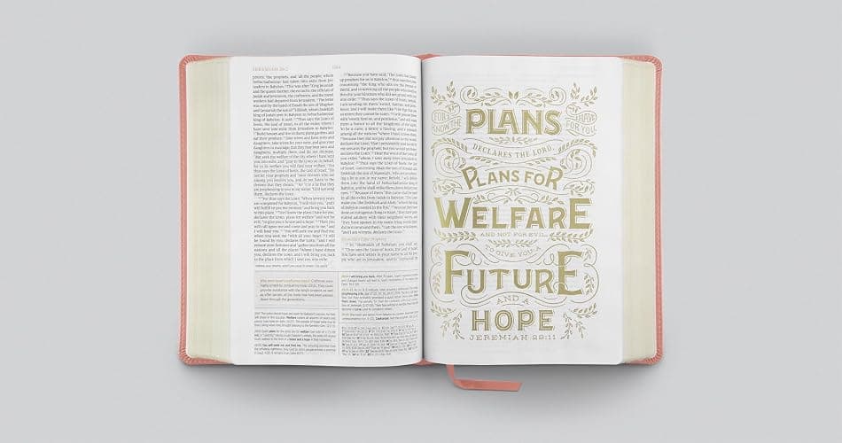 ESV Women's Study Bible (TruTone, Pink, Floral Bloom Design): Holy Bible, English Standard Version – Christian Gifts for Women thumbnail 6