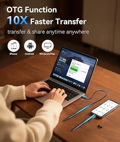 64GB(4400H)Digital Voice Recorder with Playback,24H Battery Voice Activated Recorder with Noise Reduction,Type-C Audio Recorder with 10X Speed Transfer,Recording Devices for Lecture,Meeting,Interview thumbnail 5