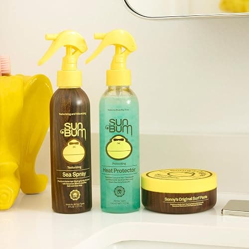 Sun Bum Heat Protector Spray - Leave In Hair Treatment Protects from Heat Styling and Frizz-Causing Humidity - Reduces Blow Dry Time - Vegan and Cruelty Free - UV Protecting - 6 oz thumbnail 6