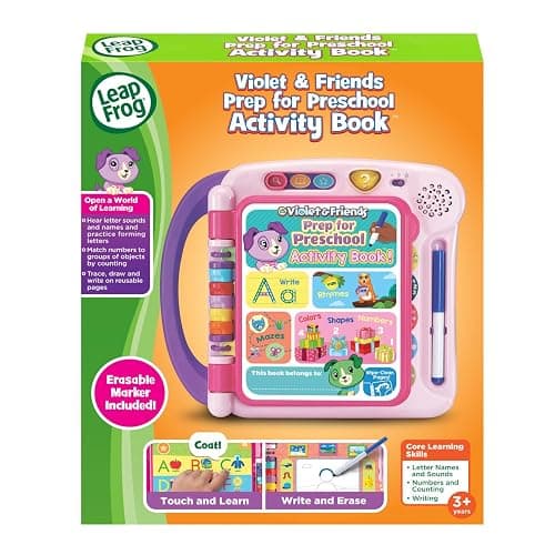 LeapFrog Violet and Friends Prep for Preschool Activity Book, Pink thumbnail 7