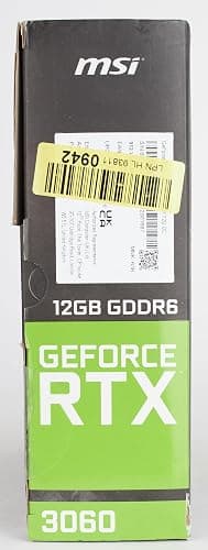 MSI Gaming GeForce RTX 3060 12GB 15 Gbps GDRR6 192-Bit HDMI/DP PCIe 4 Torx Twin Fan Ampere OC Graphics Card thumbnail 15