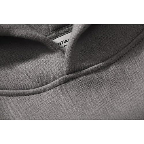 WuKwanHo Unisex Heavyweight Pullover Hoodie, Oversized Streetwear Sweatshirt with Signature Black Lettering for Men and Women thumbnail 7
