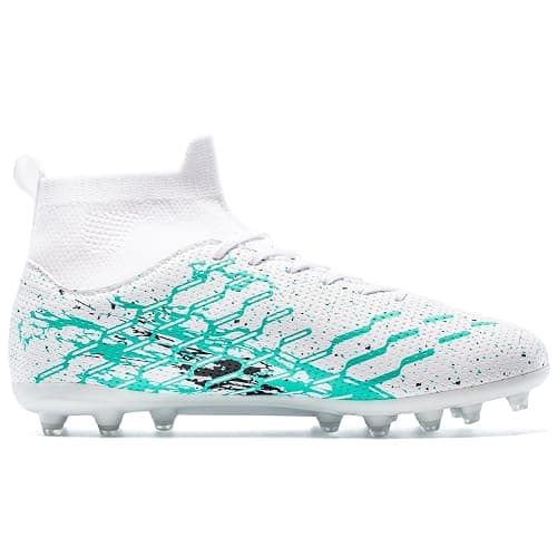LSIDORYC Kids Slip On Soccer Cleats for Boys Girls Youth Training Football Shoes thumbnail 5
