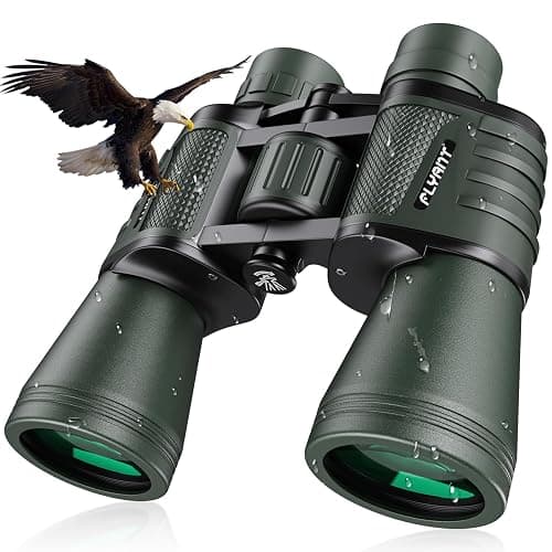 20x50 High Powered Binoculars for Adults, Waterproof Binoculars with Low Light Vision for Bird Watching Hunting Camping Travel Cruise Hiking Sports Stargazing, Gifts for Men Dad - Image 1