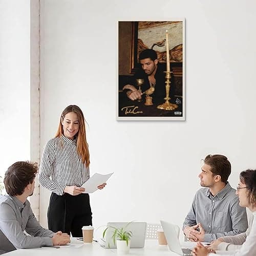 Ockxin Drake Poster Take Care Minimalist Album Cover Music Posters for Room Aesthetic Canvas Wall Art Bedroom Decor12x18inch(30x45cm) thumbnail 5