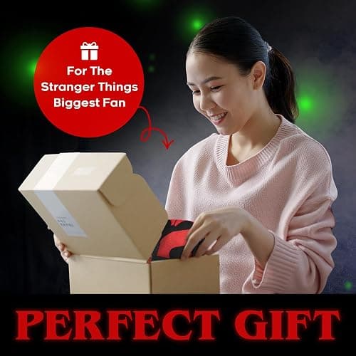Stranger Things Blanket Throw Bedroom Accessories Fleece Blanket, Hellfire Club Soft Warm Winter Bed Throw 59.06 x 51.18 in Official Merch (Red) thumbnail 6