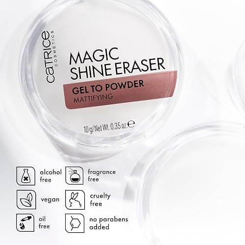Catrice | Magic Shine Eraser Gel-To-Powder | Instant Matte, Soft-Focus Effect | Transparent, Travel-Friendly Formula | Vegan & Cruelty Free thumbnail 4