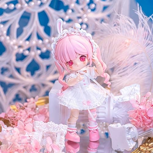 CALEMBOU BJD Blind Box, 1/12 Cute Nagi Mirage Book Series Ball Jointed Blind Box Doll, 6 Inches Dress up Doll with Joints, Collectable Action Figure for Birthday Gifts thumbnail 4
