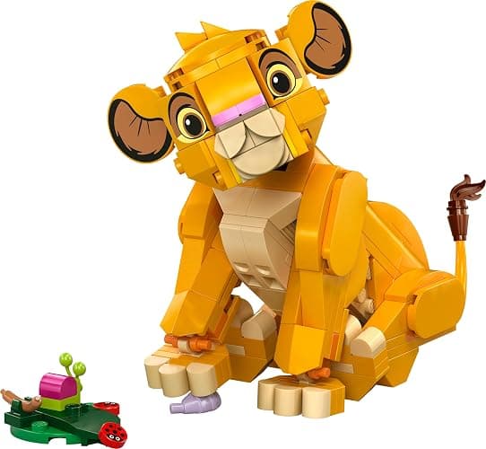 LEGO ǀ Disney Simba the Lion King Cub Building Toy for 6 Plus Year Old Girls & Boys, Construction Figure Playset, 1994 Movie Memorabilia Set, 30th Idea for Kids 43243 thumbnail 10