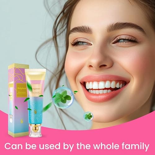 BodyAccel Niacinamide Whitening Toothpaste, Brightens and Whitens Teeth, Stain Removal Natural Gentle, Fresh Breath thumbnail 9