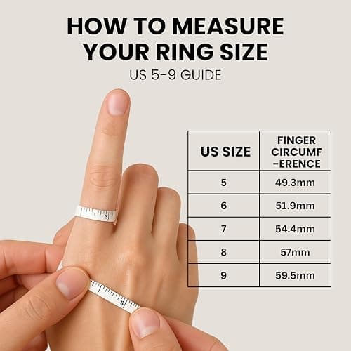 KISPER 14K White Gold Plated Eternity Band Rings for Women - AAAAA Cubic Zirconia Round Oval Emerald Cut Wedding Bands Stackable Size 5-9 thumbnail 5
