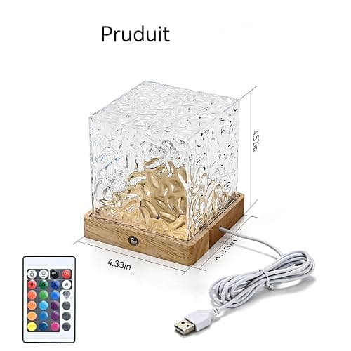 LETOUR Lampe Aurore Boréale,16 Couleurs 30 Modes Projecteur Aurore Boréale Lampe Decorative Projecteur Lumiere Ambiance Cube Lumineux Ambiance Chambre Cadeaux Pour Ados/Filles thumbnail 8