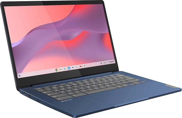 Lenovo Flagship Chromebook, 14'' FHD Touchscreen Slim Thin Light Laptop Computer, 8-Core MediaTek Kompanio 520 Processor, 4GB RAM, 64GB eMMC, WiFi 6,Chrome OS, Abyss Blue thumbnail 3