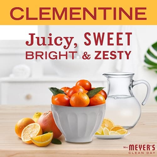 MRS. MEYER'S CLEAN DAY Hand Soap, Clementine, Made with Essential Oils, 12.5 oz - Pack of 3 thumbnail 3