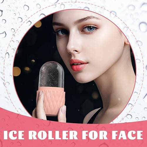 WishesMar Ice Roller for Face and Eyes Ice for Facial and Neck - Effectively Puffiness Relief, Self Skin Care, Sunburn Repair Massage Cube Skincare Beauty Tool for Shrink Pores thumbnail 7