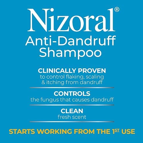 Nizoral Anti-Dandruff Shampoo with 1% Ketoconazole, Fresh Scent, 7 Fl Oz thumbnail 9