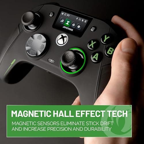 NACON Revolution X Unlimited Advanced Precision Controller Officially Licensed for Xbox Series X | S, Xbox One, Windows 10/11 PC & Android - Wired and Wireless - Charging Station thumbnail 4