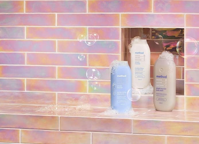 Method Moisturising Shampoo, Simply Nourish, Coconut, Rice Milk & Shea Butter Scent, Sulphate-Free, 350ml thumbnail 7