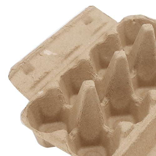 SOUJAP 30 Pack 8 Count Egg Cartons Bulk, Cardboard Pulp Egg Cartons Storage Containers thumbnail 4