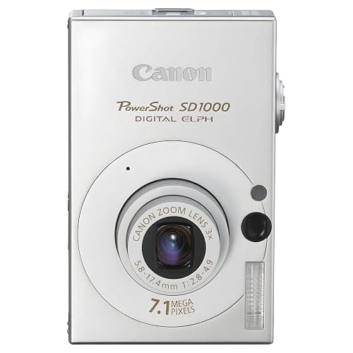 Canon PowerShot SD1000 7.1MP Digital Elph Camera with 3x Optical Zoom (Silver) (OLD MODEL) thumbnail 4