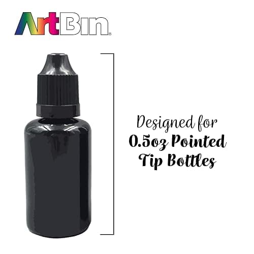 ArtBin 6959AB Bottle Storage Super Satchel, Portable Carrying Case - Organizes up to 32 individual 0.5oz Bottles, Clear thumbnail 4